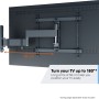 Vogels TVM3443 Turn TV Wall Mount Black