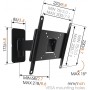 Vogels MA2030 TURN TV Wall Mount 19-37'' Black