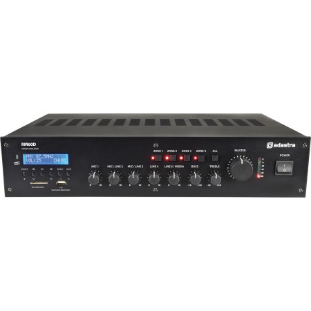 Adastra RM60D 100V Amp with DAB/FM/Bluetooth