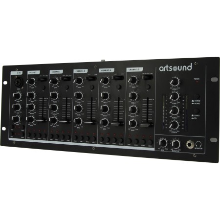 Artsound MIKS6.4 Audio Mixer for 4 Zones