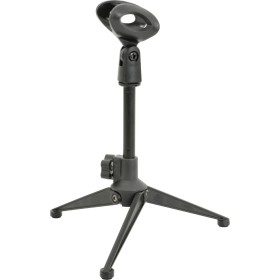 QTX Folding Microphone Stand with Adjustable Height