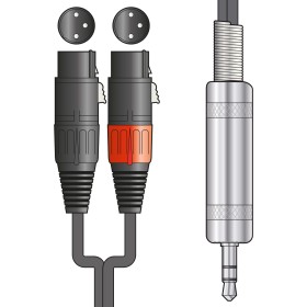 Chord CLASSIC 3.5mm to 2 XLRF Lead