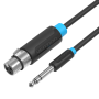 Vention AUDIO 6.3mm to XLR M-F Cable 3.0m