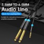 Vention Audio Cable 3.5mm to 6.3mm - 3.0m