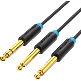 Vention 6.3mm M to 2x6.3mm M TRS Cable 5.0m