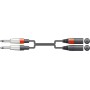 Chord Classic 2XLRM-2x6.3MM 6.0m Audio Cable