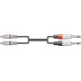 Chord Classic 2RCA-2x6.3MM Mono Cable