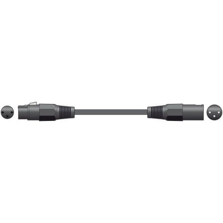 Chord Classic XLR M-F 6.0m Black Cable