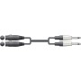 Chord Classic 2XLRF-6.3MM Cable - 1.5m