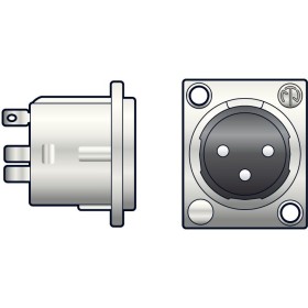 Neutrik NC3MDLX XLR Male Socket