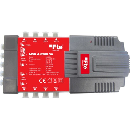 FTE MSRA0908 Multiswitch 9/8 Active Sat/Ter