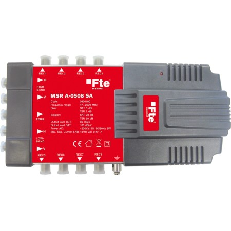 FTE MSRA0508 5/8 Active Sat/Terrestrial Multiswitch