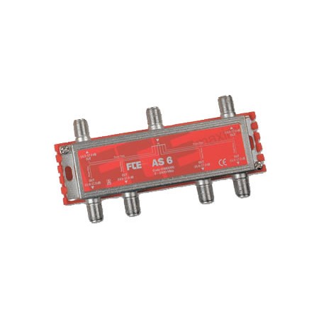 FTE AS6 Splitter 1-6 5-2400 MHz Class A