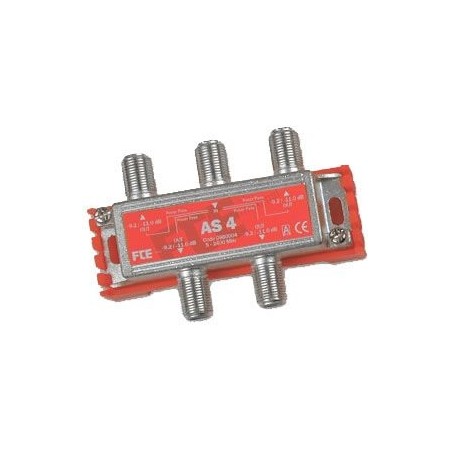 Efficient FTE AS4 1-4 Splitter for 5-2400MHz