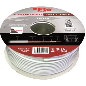 FTE K290WD Gold Coaxial Cable RG6 in Cyprus