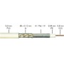 FTE K121W Coaxial Cable 5mm 100m