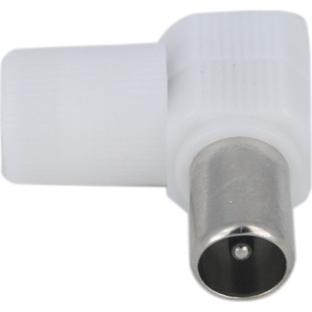 EK C95P-M Coaxial Plug Male White Connector