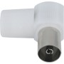 EK C95P-H Coaxial Plug Female White