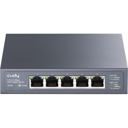 Cudy Switch Multi-Gigabit Ethernet 5-Ports 2.5G HS105