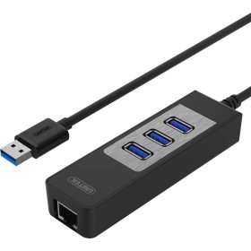 Unitek Y-3045C USB3.0 3-Port Hub w/ Gigabit LAN