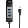 Unitek Y-3045C USB3.0 3-Port Hub w/ Gigabit LAN