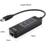 Unitek Y-3045C USB3.0 3-Port Hub w/ Gigabit LAN