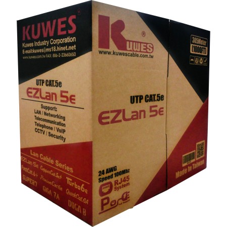 Kuwes CAT5E UTP Pure Copper Outdoor Cable