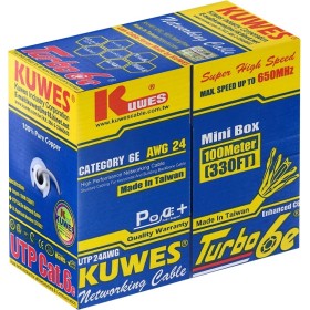 Kuwes CAT6 UTP Solid Cable 100m