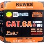 Kuwes CAT6A 23AWG Cable - 305m Black