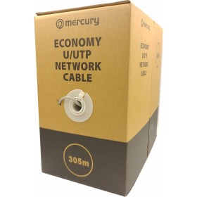 Mercury CAT5e Cable CCA UTP 305m Grey