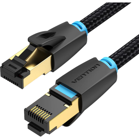 Vention CAT8 SFTP Braided Cable 3.0m Black