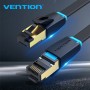 Vention CAT8 Flat Cable 3m Black