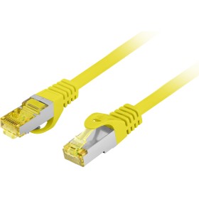 Lanberg CAT.6A S/FTP 0.5m Yellow Cable