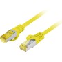 Lanberg CAT.6A S/FTP 0.5m Yellow Cable