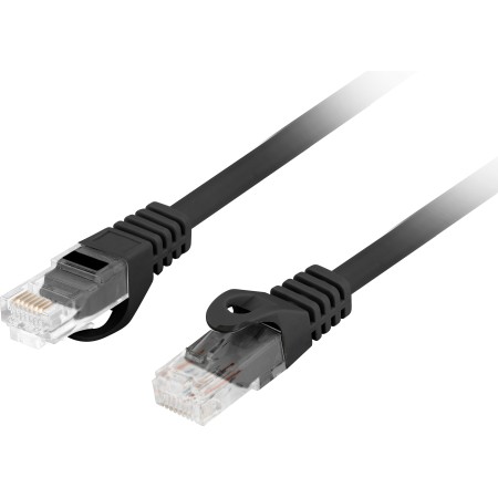 Lanberg CAT.6 UTP Patch Cable - 0.25m, Black