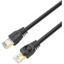 Unitek CAT7 Patch Cable 0.5m Black