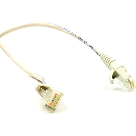 Kuwes CAT6 Pure Copper Patch Cable 0.25m Grey