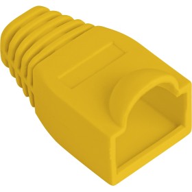 Lanberg RJ45 Strain Relief Boot Cap Yellow