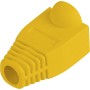 Lanberg RJ45 Strain Relief Boot Cap Yellow