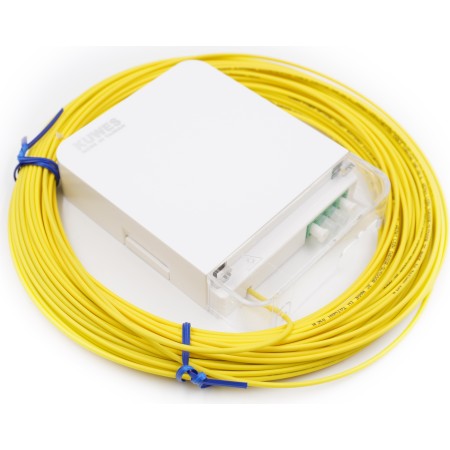 Kuwes LC/APC Fiber Optic Outlet 50m