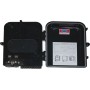 Opton Fiber Distribution Box 2 IN - 16 OUT Black