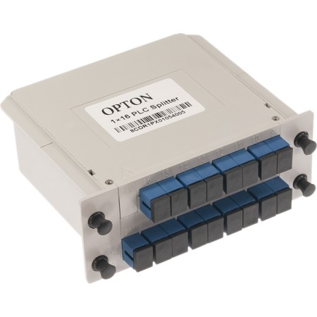 Opton 1x16 Fiber Splitter with SC/UPC Connectors