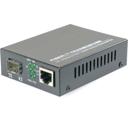 Opton Fiber Media Converter SFP - RJ45, Gigabit