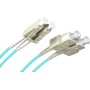 Opton Fiber Patchcord LC/UPC-SC/UPC OM3 Duplex 2.0m