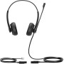 Yealink YHS34 Dual IP Phone Headset RJ9