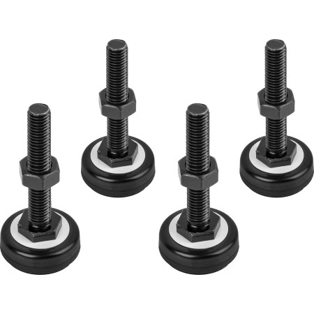 Lanberg Rack Feet M10 Set of 4