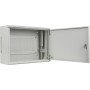 Lanberg 19'' Low Profile Wall Rack, Grey