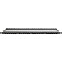 Lanberg CAT6 Patch Panel 24-Port Black