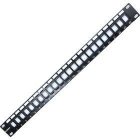 Kuwes 24-Port Keystone Patch Panel