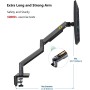 NBMounts G35 Dual Arm Gas Desk Mount